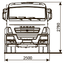 Шасси KАМАZ - 43253-69 (G5)