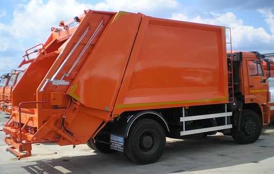 Мусоровоз с задней загрузкой МКЗ 7017 К2 (HIDROMAK SCK-16)