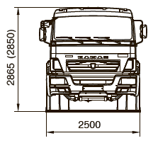  Шасси KАМАZ - 65117-48 (А5)