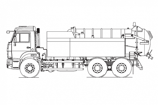 Машина илососная КО-507А-2