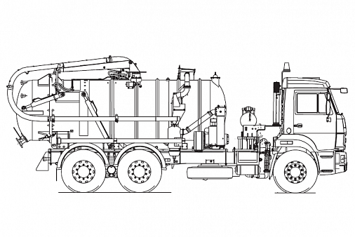 Машина илососная КО-507АМ