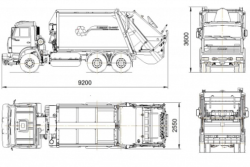 Мусоровоз КО-440ВГ