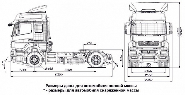 Седельный тягач KAMAZ-5490-NEO
