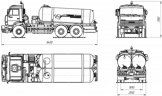 Вакуумная машина КО-505АГ 